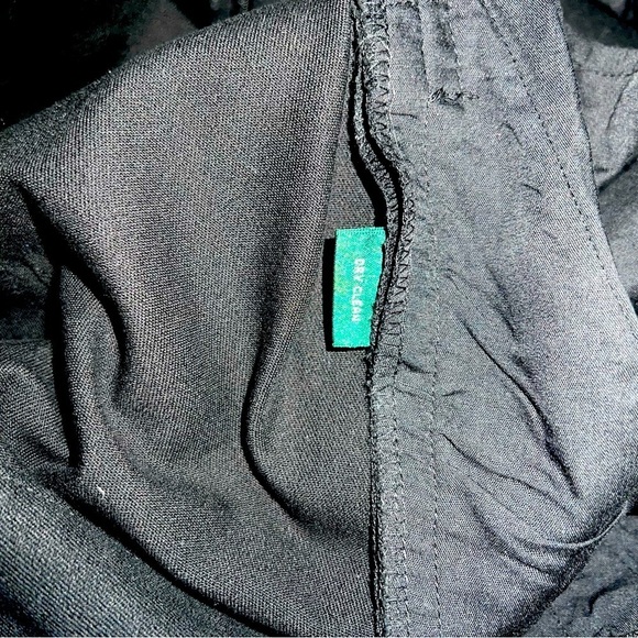 Lauren Ralph Lauren Women Size 8 Side Zip Black Dress Business Cotton Dry Clean - Picture 9 of 9